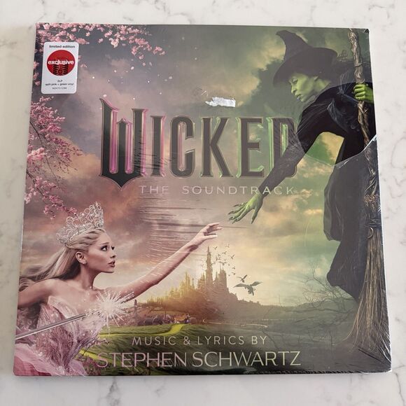 Target Hit Green Media | Wicked The Soundtrack 2lp Split Pink Green Vinyl Target ...